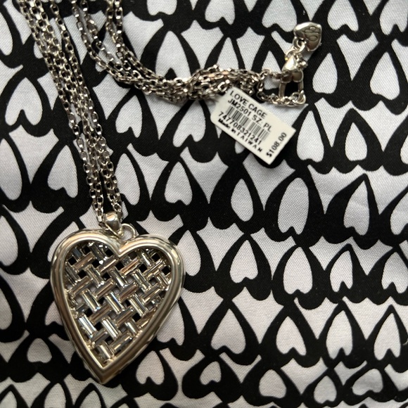 Brighton love  cage long necklace - Picture 2 of 7